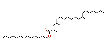 Tridecyl 2,4,12-trimethylnonadecanoate